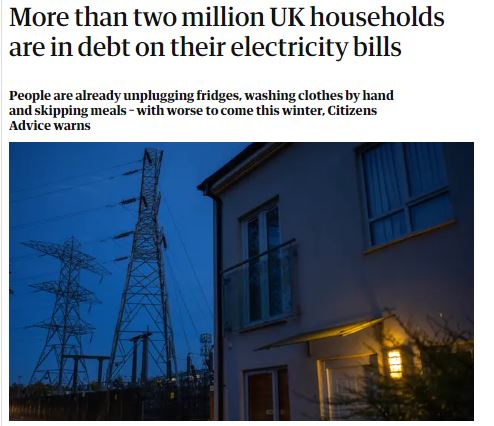 أزمة الطاقة فى بريطاني