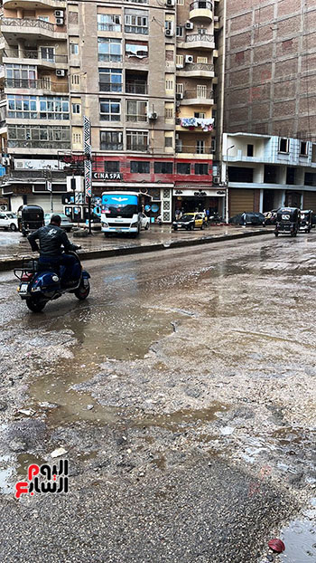 سقوط-أمطار-متوسطة-على-مدينة-المحلة--(5)