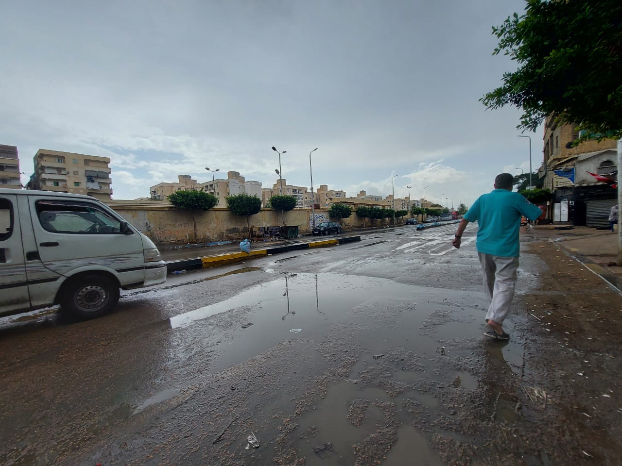 هطول أمطار متوسطة على الإسكندرية (3)
