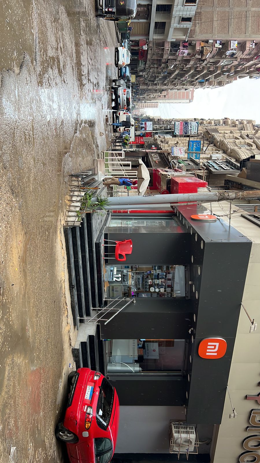 سقوط أمطار متوسطة على مدينة المحلة  (3)