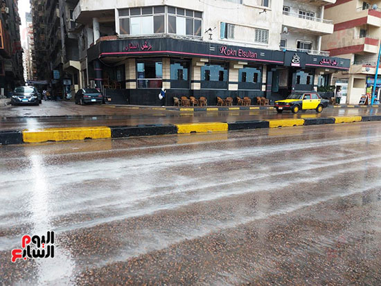 تجدد الأمطار على الإسكندرية وسط موجة جديدة من التقلبات (1)