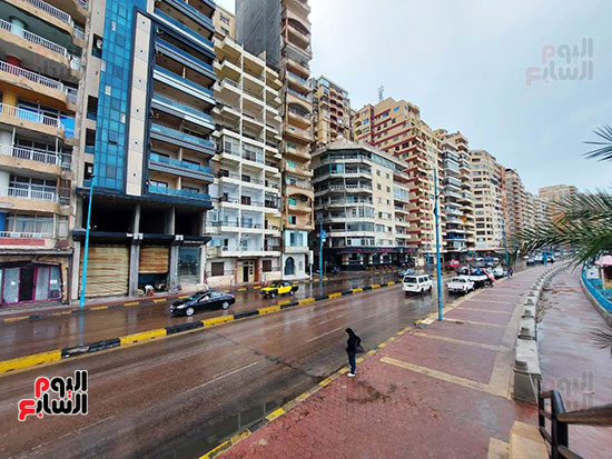 تجدد الأمطار على الإسكندرية وسط موجة جديدة من التقلبات (8)