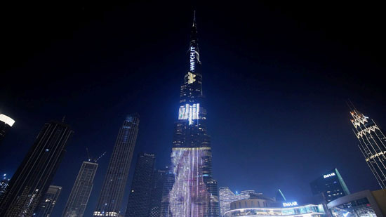 برج خليفة يضىء بالسلسلة الوثائقية أم الدنيا (8)
