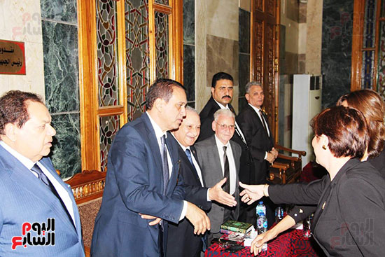 تقديم واحب العزاء لأسرة النائبة الراحلة ابتسام أبو رحاب، عضو مجلس النواب (23)