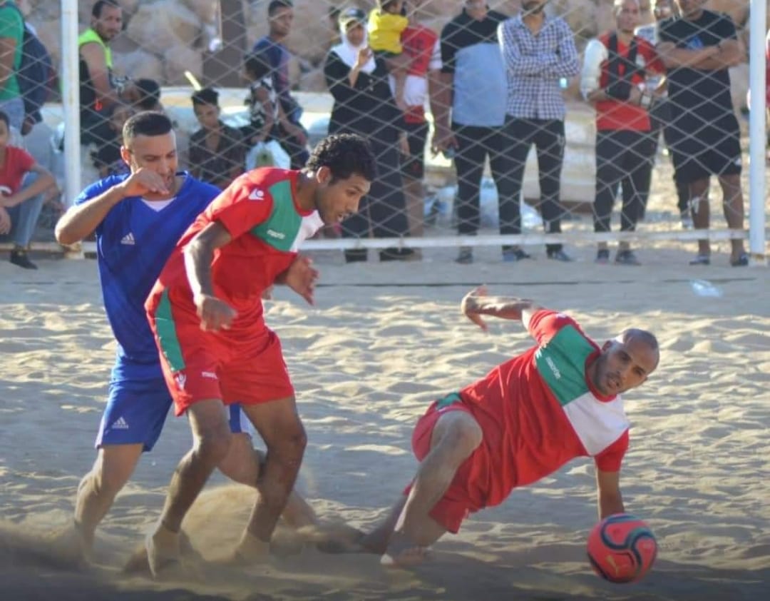 محافظة الإسكندرية تستضيف مباريات الدوري المصري الممتاز للكرة الشاطئية (1)