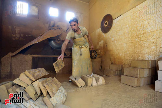 صناعة الطوب الفرعونى (4)