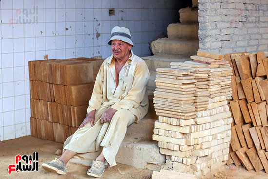 صناعة الطوب الفرعونى (1)