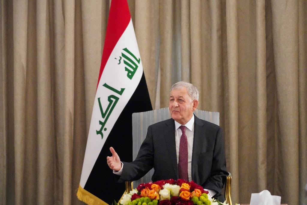 الرئيس العراقي المنتخب عبد اللطيف رشيد