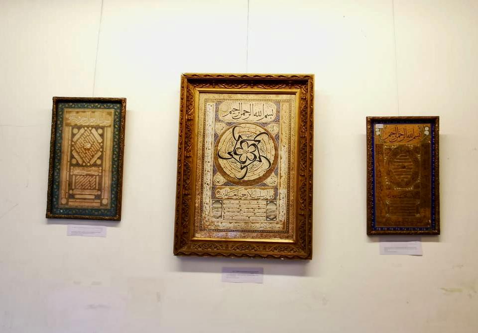 قطع أثرية بمعرض متحف محمد علي بالمنيل