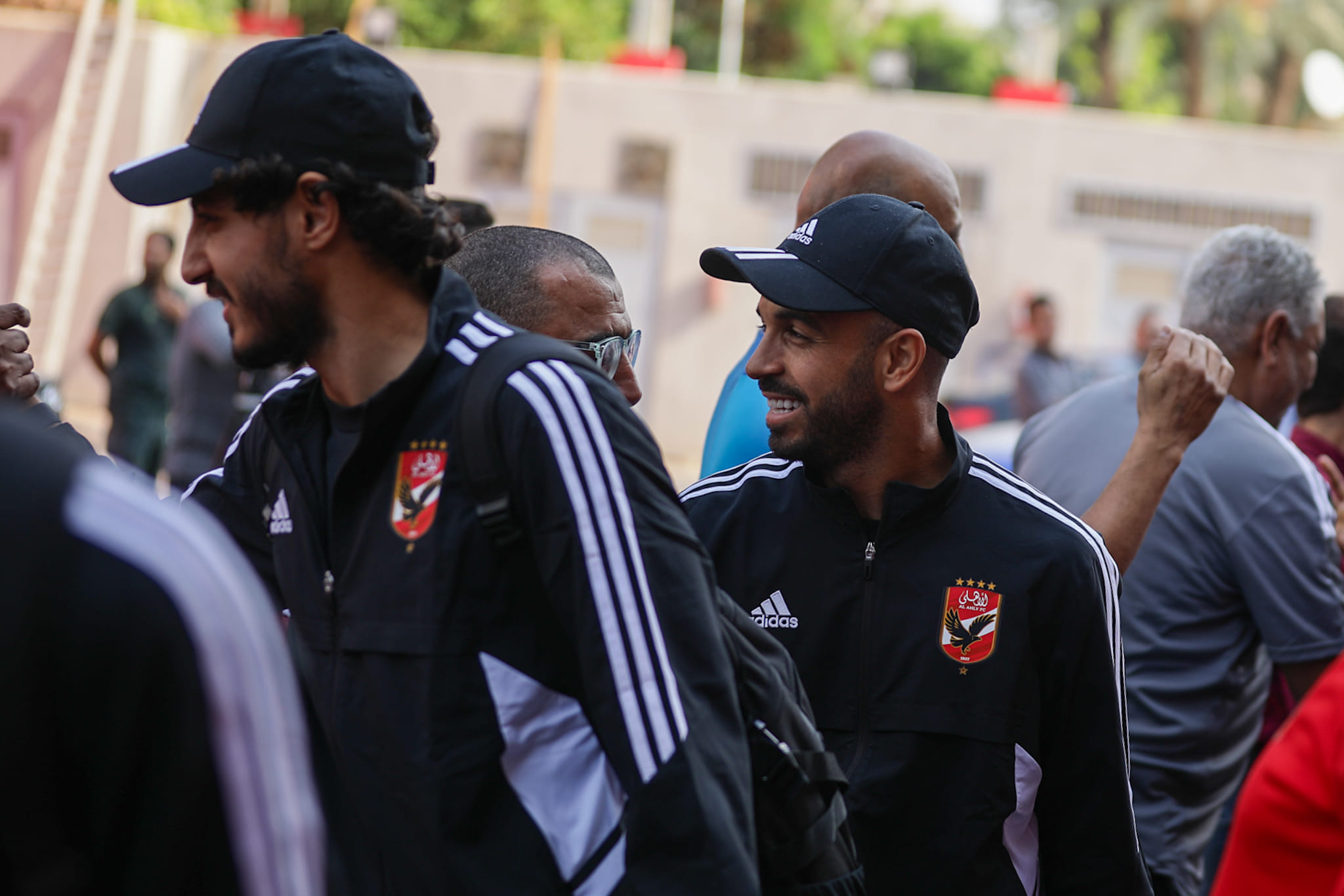 فريق الاهلي يصل النادي بعد التتويج بالسوبر المصري (12)