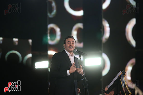 صابر الرباعى بحفله مهرجان الموسيقى العربية  (9)