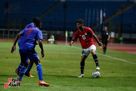 مباراة منتخب مصر الأولمبى وإيسواتينى (31)