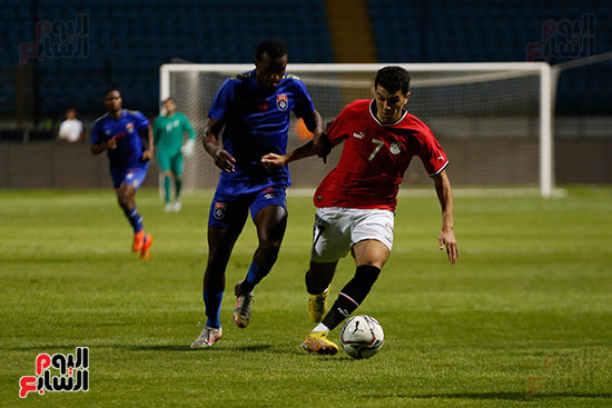 مباراة منتخب مصر الأولمبى وإيسواتينى (8)
