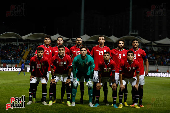 مباراة منتخب مصر الأولمبى وإيسواتينى (4)