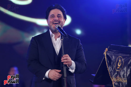 ملحم زين يتألق بأجمل أغانيه فى حفل مهرجان الموسيقى العربية (19)