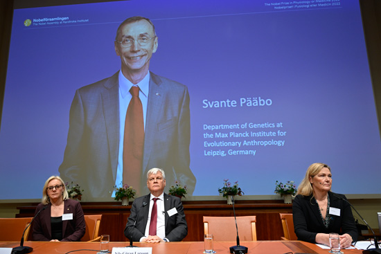 لجنة بجائزة نوبل في الطب لعام 2022