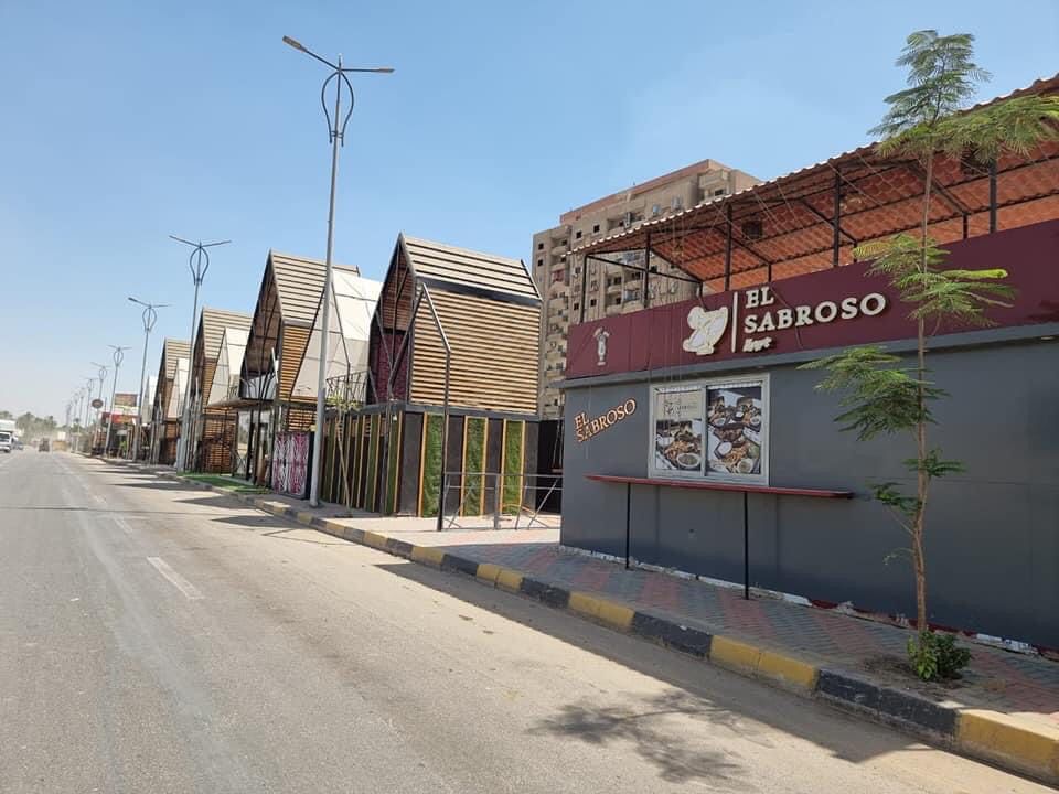 أكشاك ومطاعم حضارية بممشى المريوطية السياحي