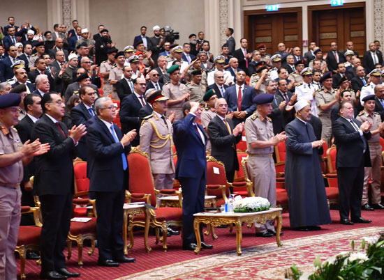 الرئيس السيسى يشهد الندوة التثقيفية للقوات المسلحة