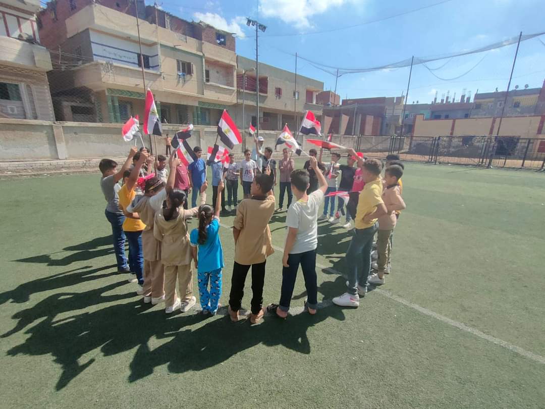 استعدادات بشباب كفر الشيخ للاحتفال بذكرى السادس من اكتوبر