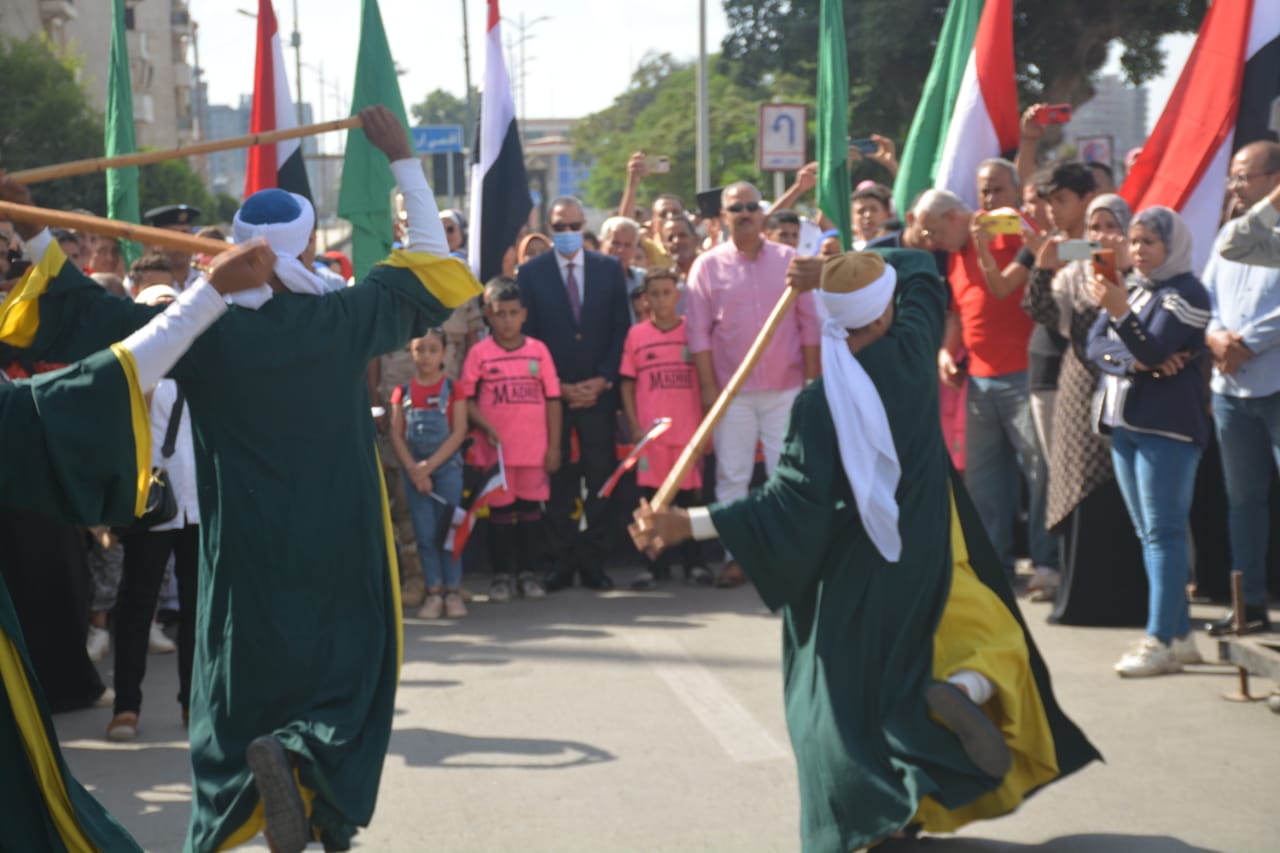 المهرجان الرياضي للمشي احتفالا بذكرى انتصارات أكتوبر بالقليوبية (2)