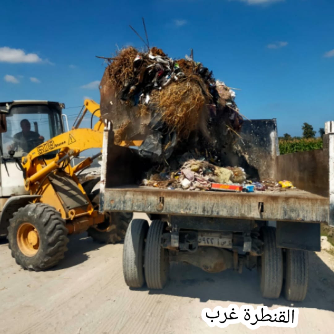 رفع 7466 طن مخلفات من مراكز ومدن الإسماعيلية (8)