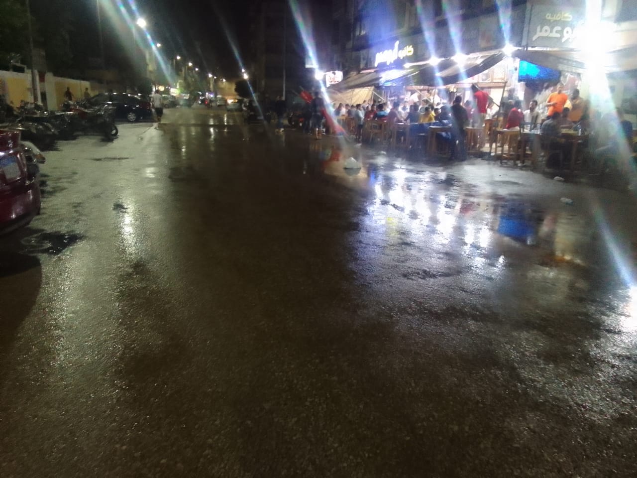 أمطار غزيرة بشوارع دمياط (2)