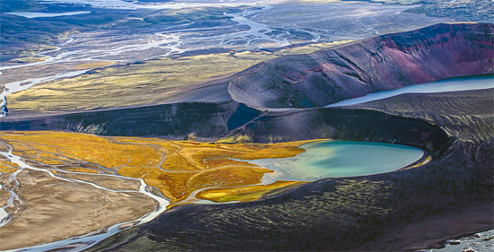 فوهة بركان إيسلندا (3)
