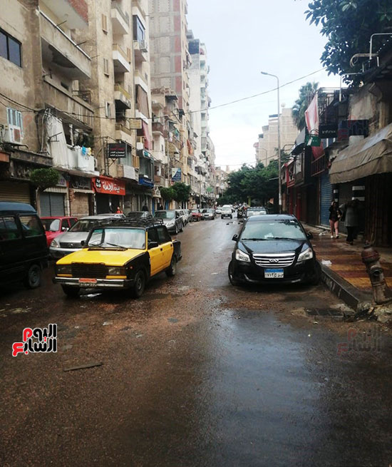 أمطار-خفيفة-ومتوسطة-تضرب-الإسكندرية--(7)