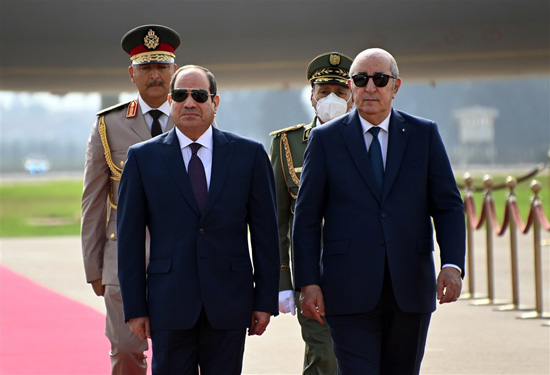 استقبال الرئيس السيسي فى الجزائر (3)
