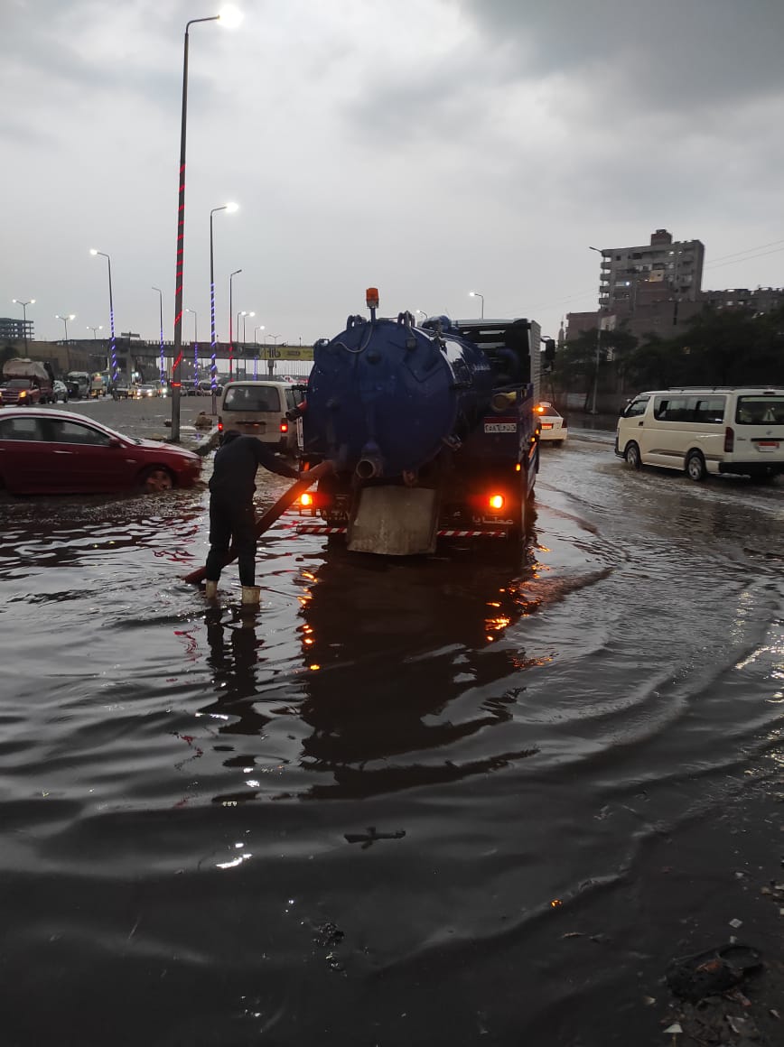 الأمطار فى القليوبيه