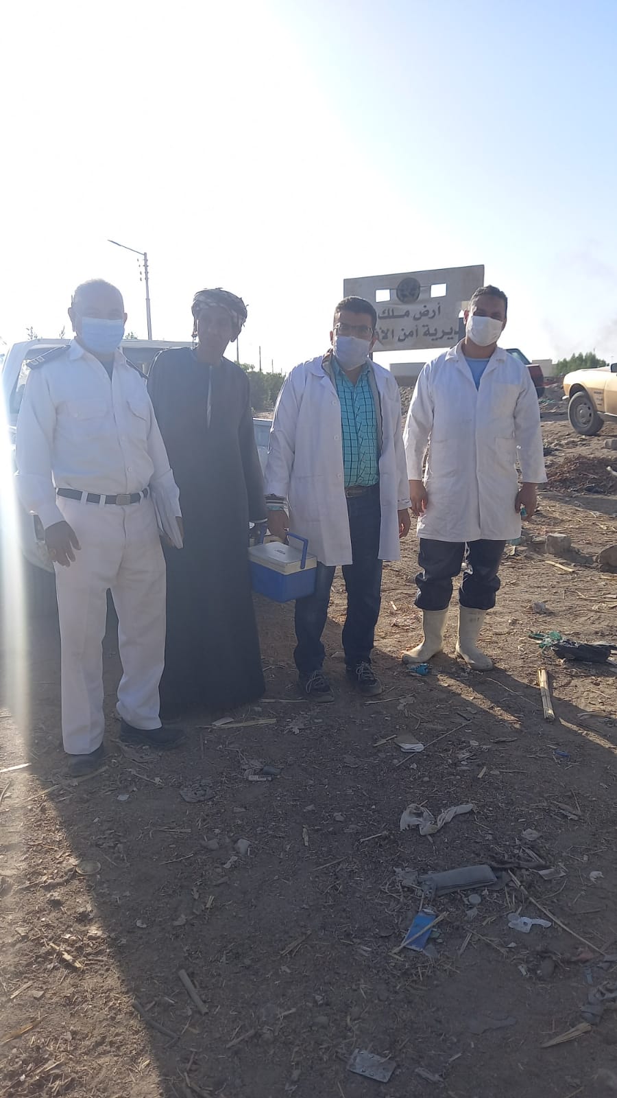 لجان الطب البيطرى بالأقصر تواصل حملات التحصين