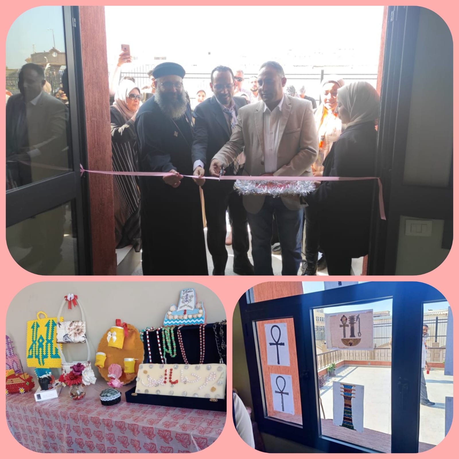 افتتاح معرض للمشغولات اليدوية للمسنين بمتحف كفر الشيخ