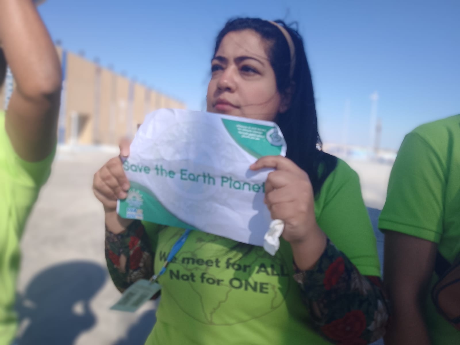 تظاهرات من نشطاء البيئة المصريين والأفارقة للمطالبة بتحقيق العدالة المناخية (5)