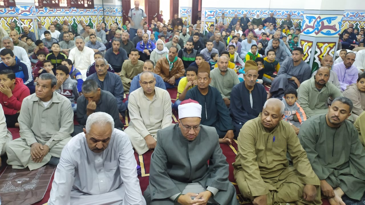 جانب من افتتاح المساجد الجديدة