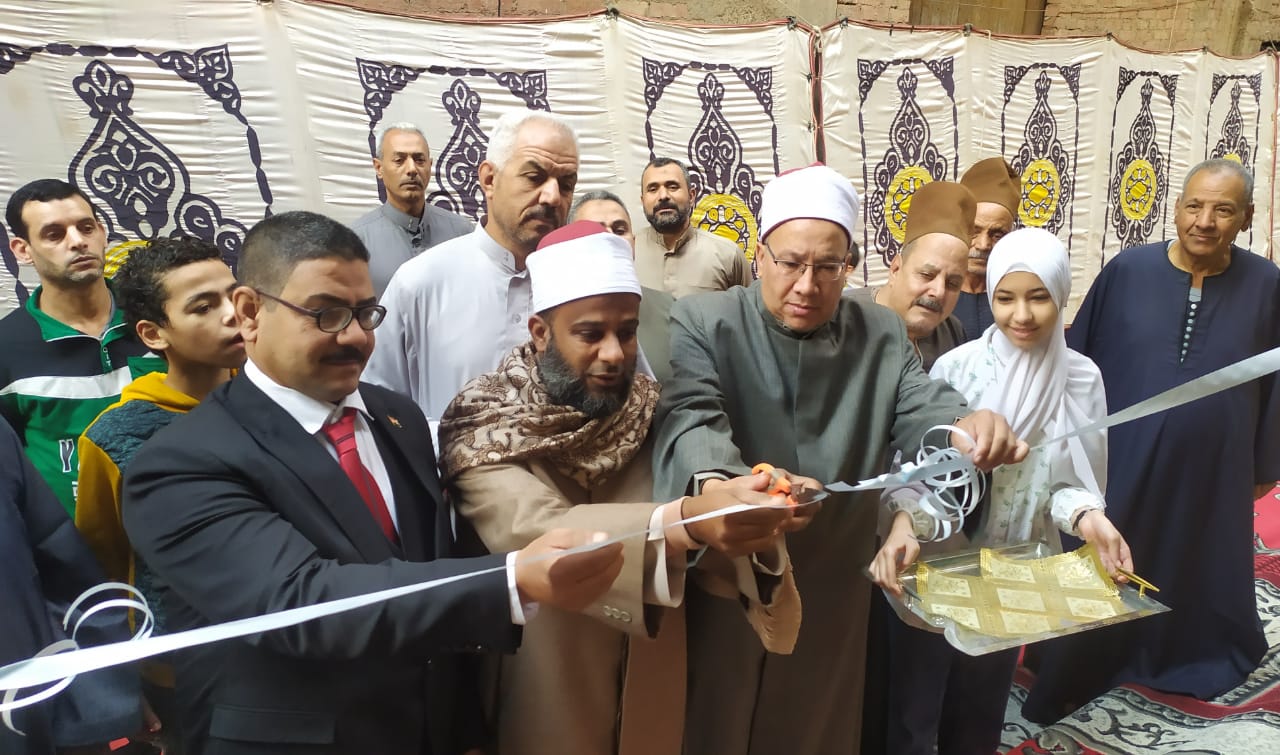خلال افتتاح المساجد الجديدة بالقليوبية