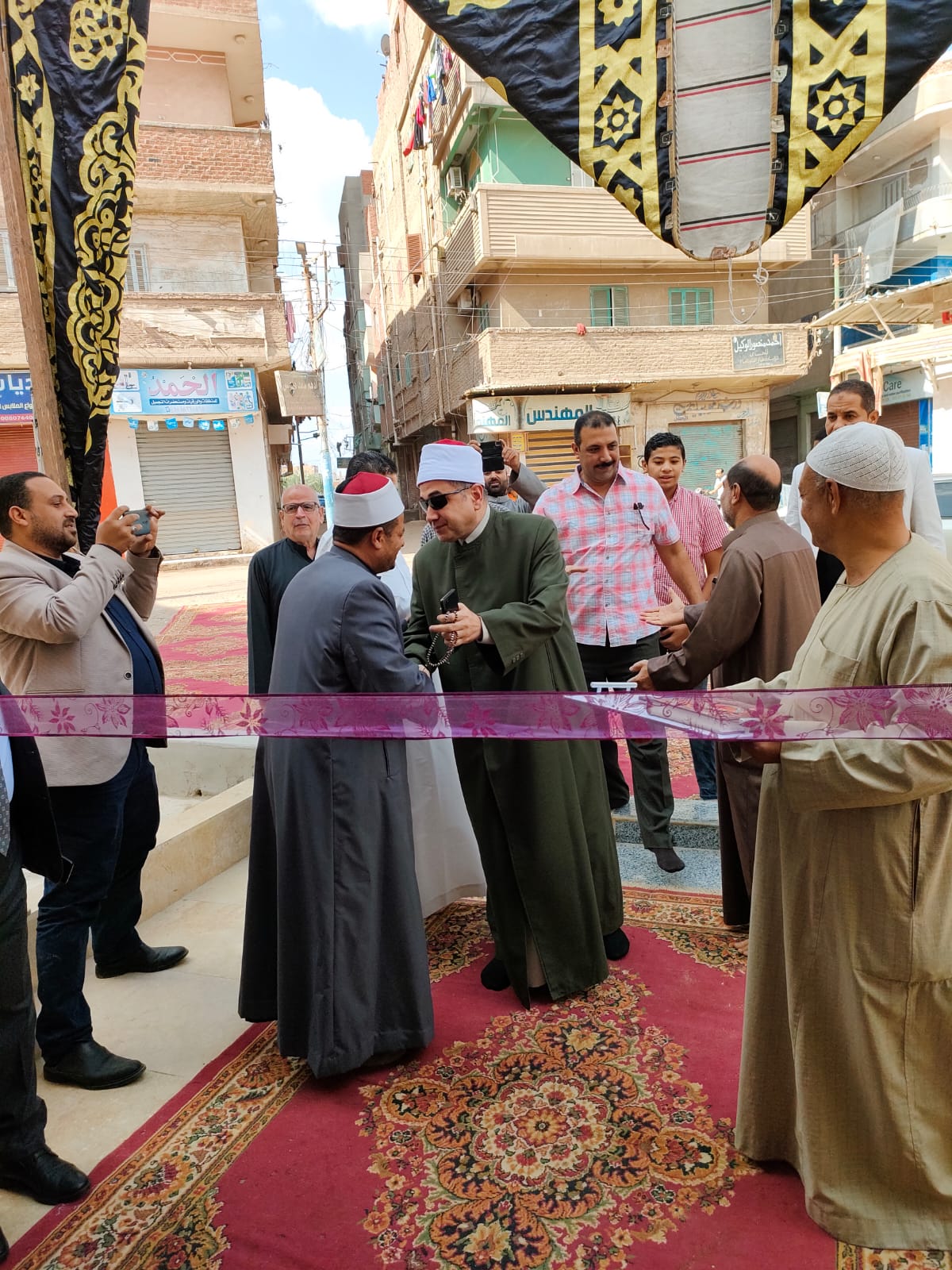 جانب من افتتاح المساجد الجديدة بالقليوبية