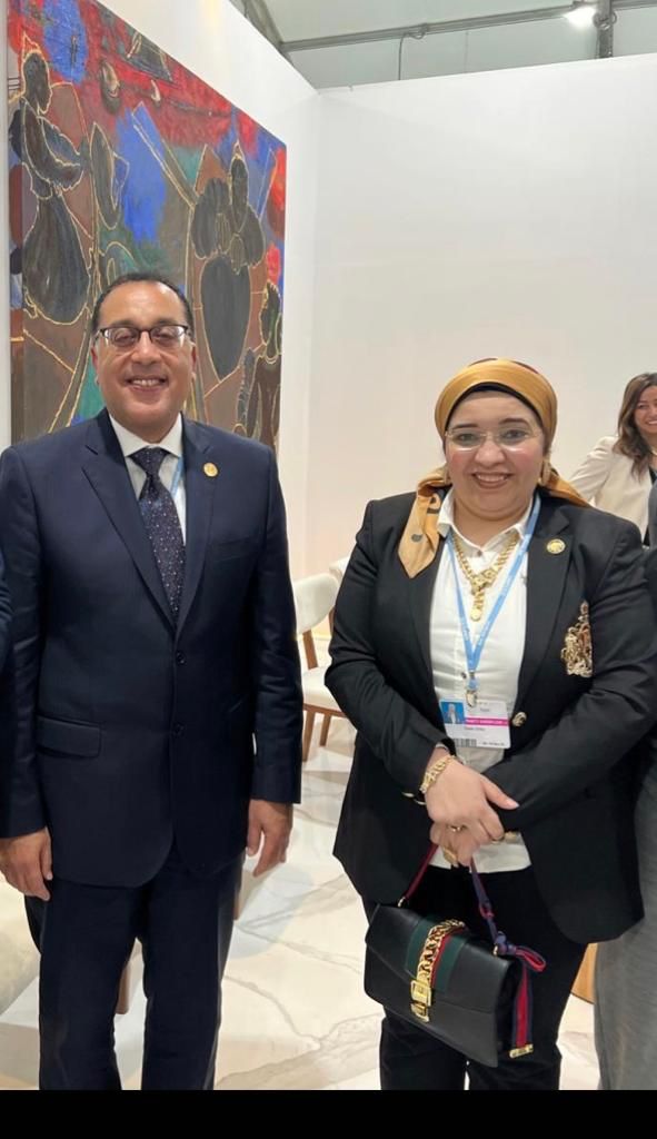 النائبة دعاء عريبى ورئيس الوزراء