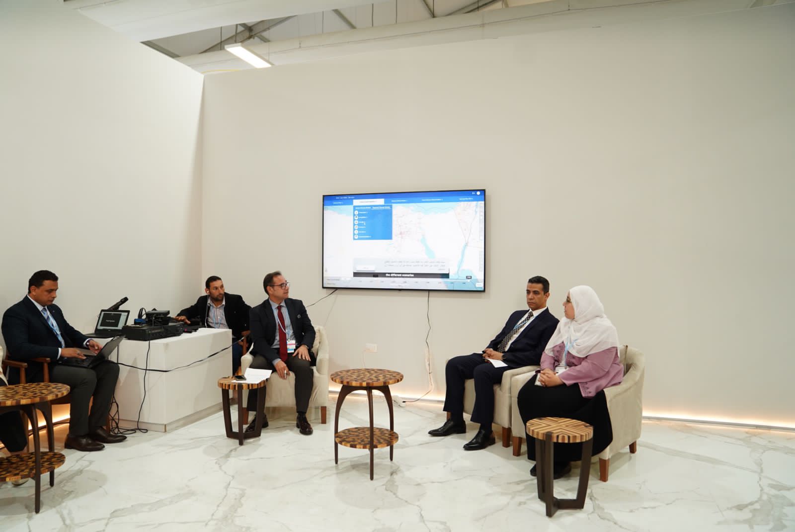 وزارة البيئة تطلق تطبيق الخريطة التفاعلية لمخاطر التغيرات المناخية  (3)