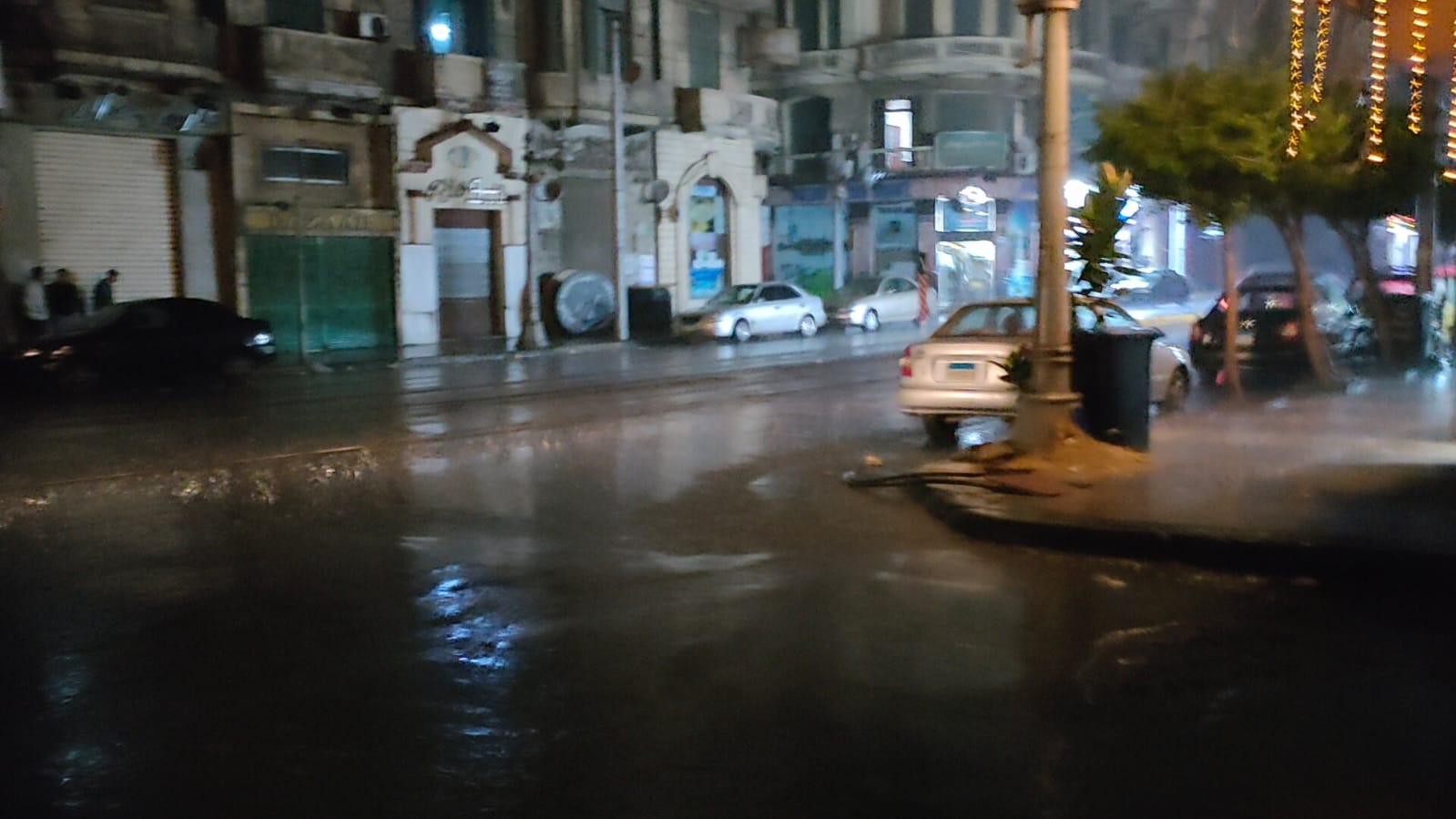 أمطار غزيرة فى الإسكندرية  (6)