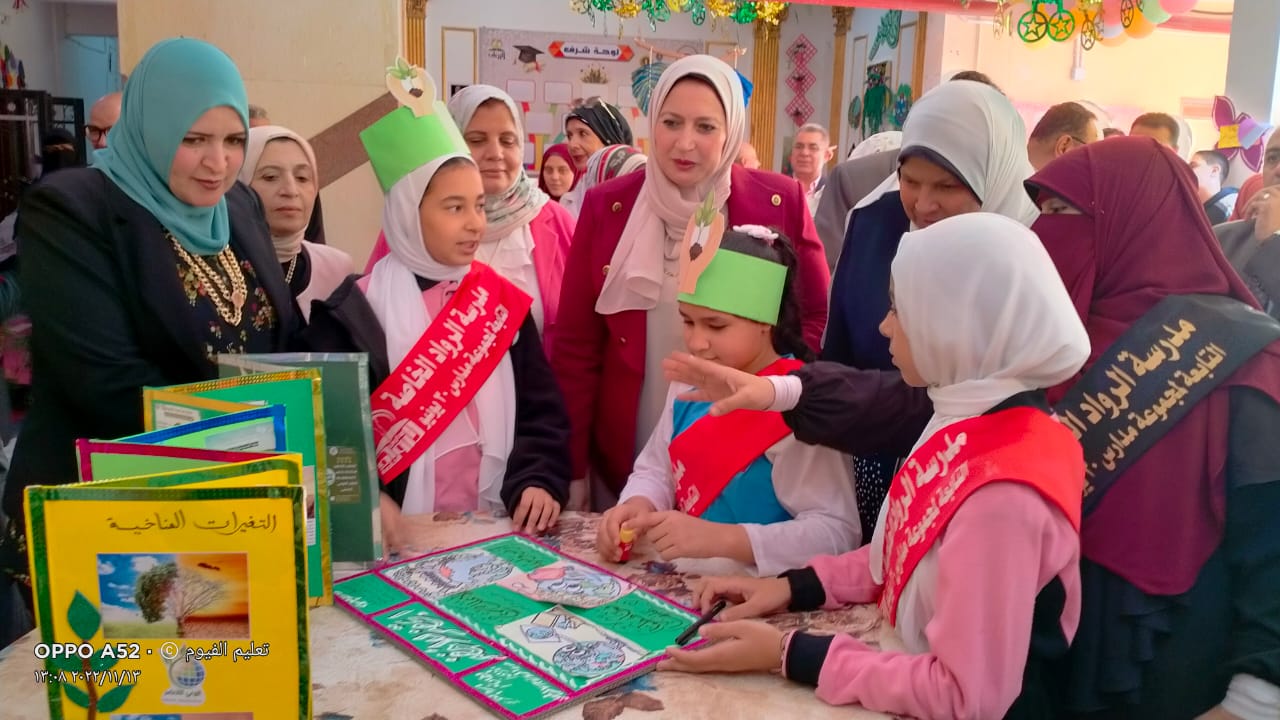 مدارس الفيوم تشهد انطلاق المبادرة الرئاسية اتحضر للأخضر  (6)