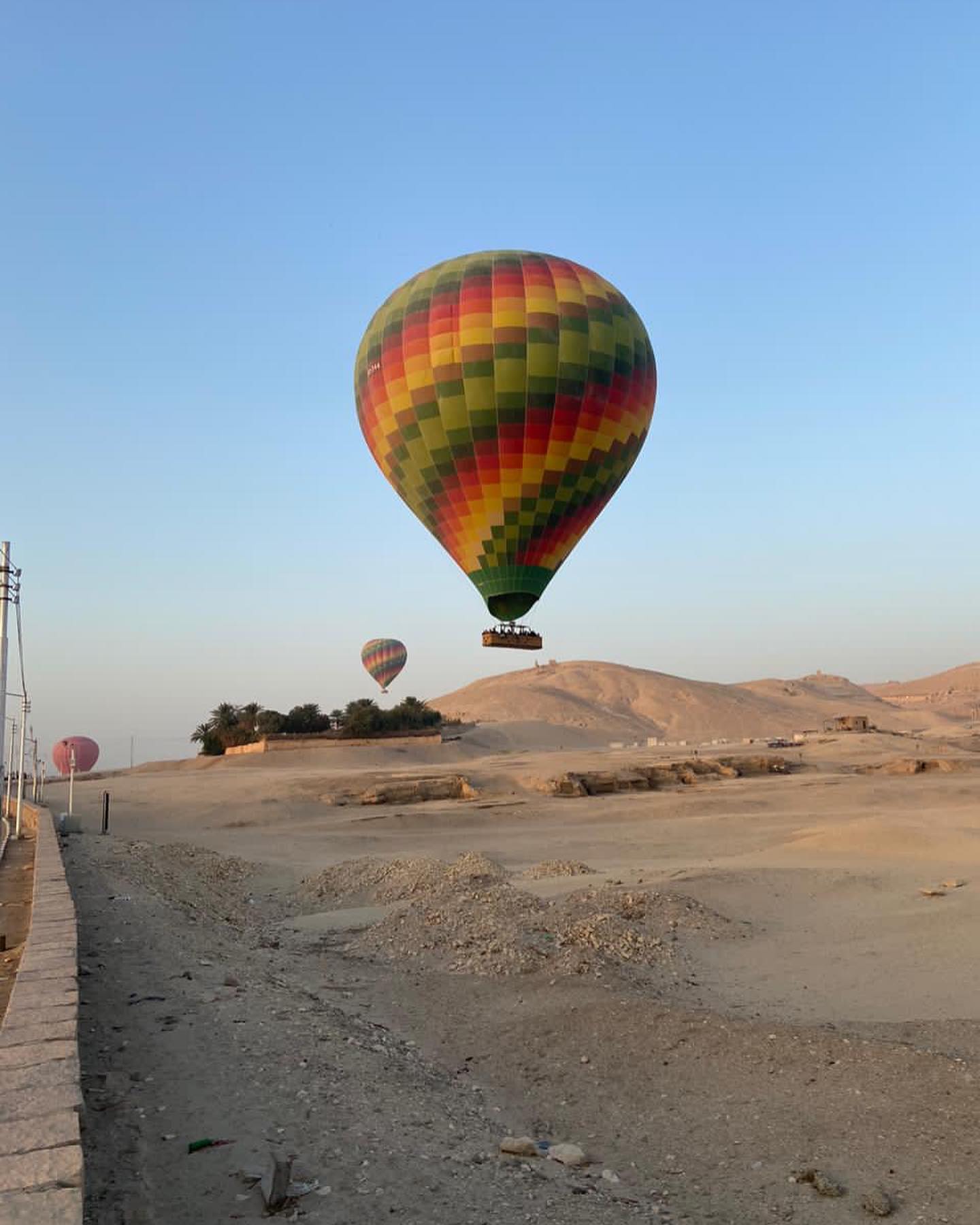 سحر البالون فى غرب الأقصر