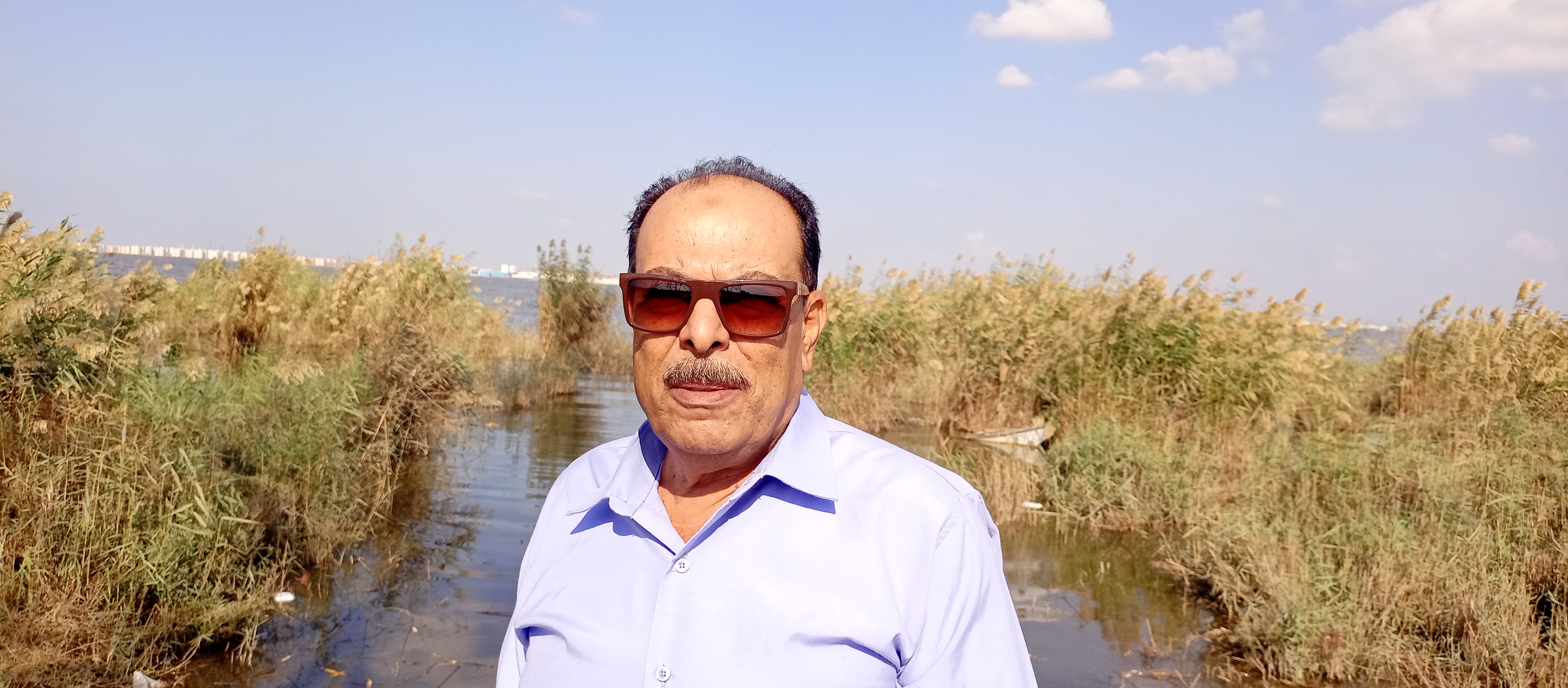 المهندس مجدى زاهر المدير التنفيذى لبحيرة المنزلة بالقطاعات الثلاث بورسعيد ودمياط والدقهلية  (1)