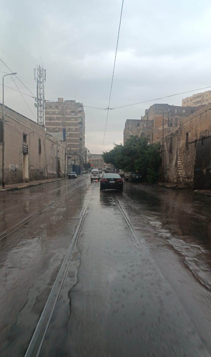 امطار اليوم على الاسكندرية