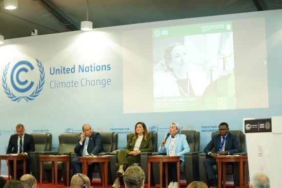 افتتاح يوم الحلول بمؤتمر المناخCOP27 (12)