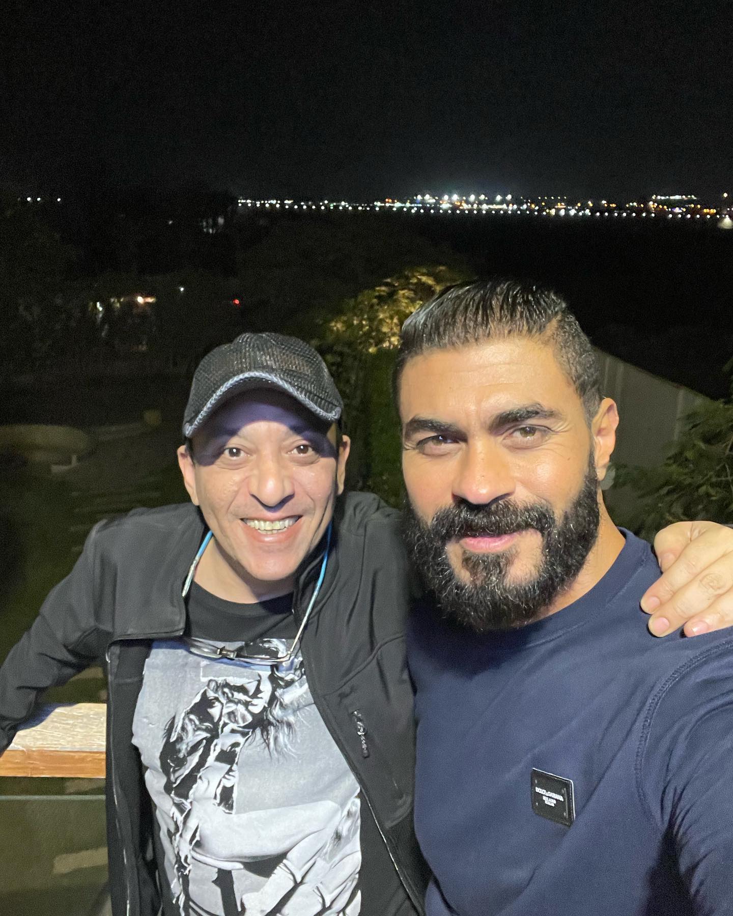 خالد سليم مع المخرج احمد صالح