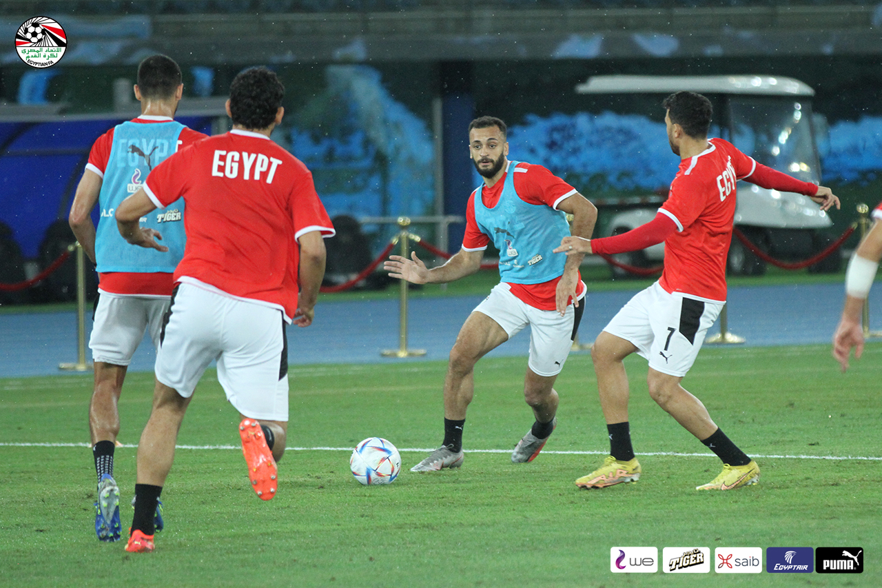 منتخب مصر يختتم تدريباته استعدادًا لودية بلجيكا (6)