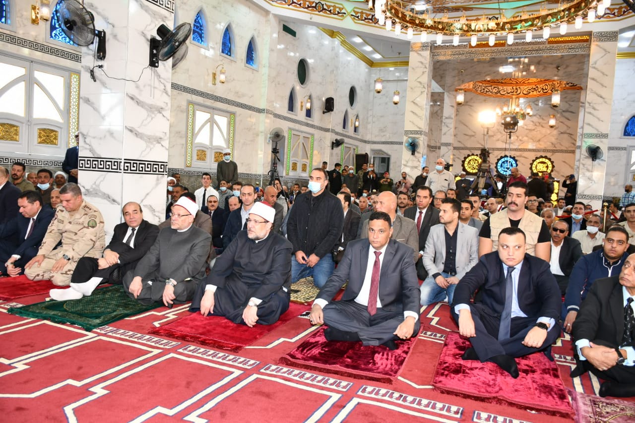افتتاح مسجد  عزبة 9
