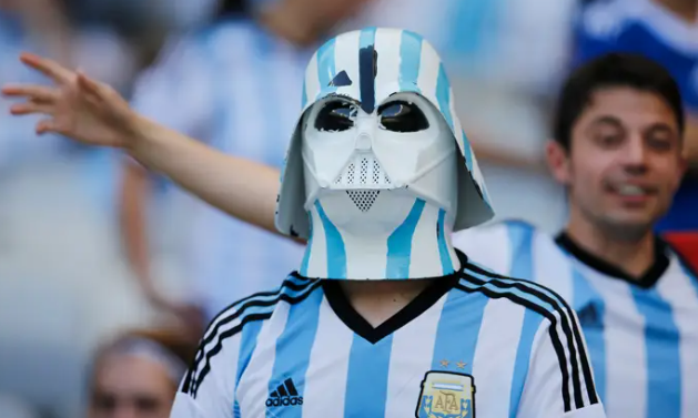 مشجع منتخب الأرجنتين