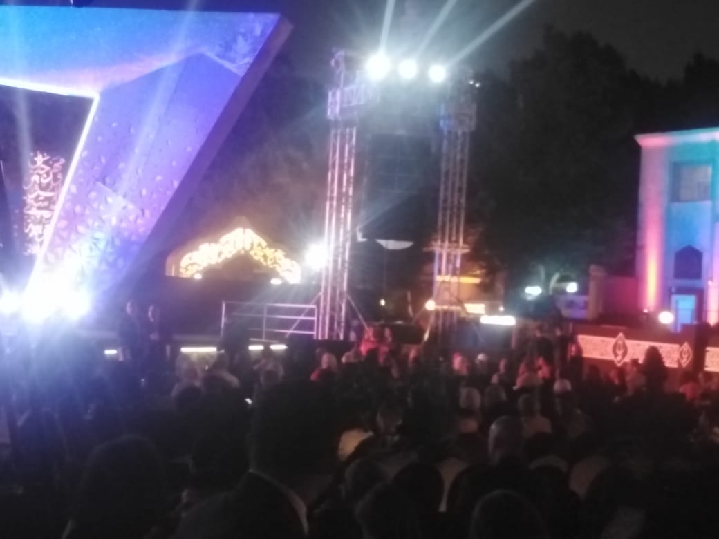 إقبال جماهيرى كبير على حفل محمد منير في الليلة قبل الأخيرة مهرجان الموسيقى العربية (3)