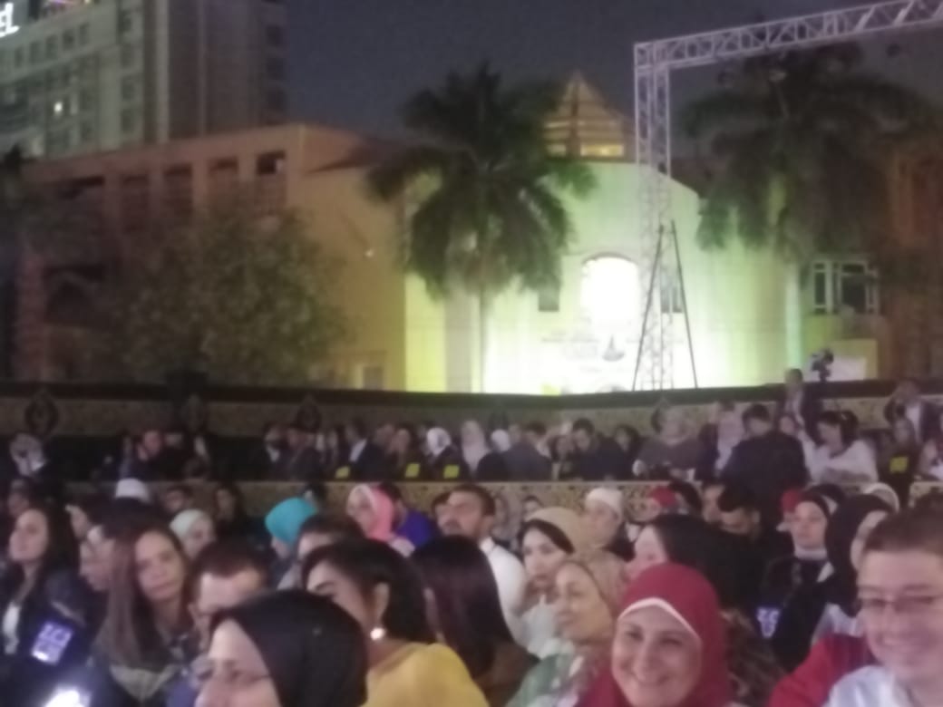 إقبال جماهيرى كبير على حفل محمد منير في الليلة قبل الأخيرة مهرجان الموسيقى العربية (1)